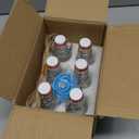 6Pcs Mini Swing Top Glass Bottles, 2 oz Mini Storage Bottles with Personalized Label Tags and String for Crafts, Decoration, Wedding Party (6)