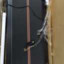 Walking Pad, Under Desk Treadmill with Incline for Home Office 2.5HP Portable Walking Treadmill with 265 Lbs Weight Capacity Walking Machine, Remote Control, LED Display (Black Orange)