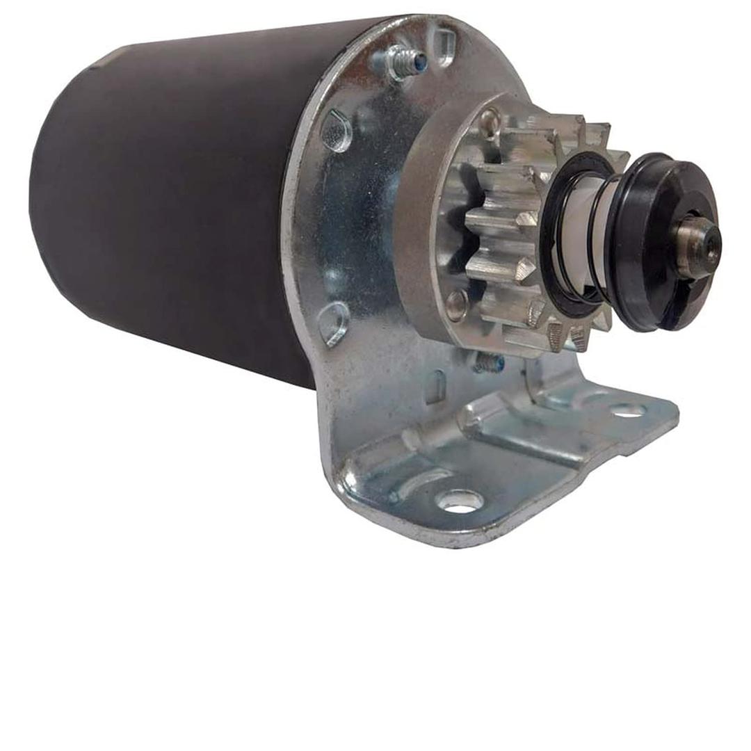 OEG Parts New Starter Compatible with Briggs and Stratton Cub Cadet 14.5 16 16.5 17 17.5 18 18.5 HP Compatible with John Deere New Holland Toro 14 Tooth Gear 593934 693551 LG693551 BS693551 SE501848