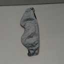 Sivio Weighted Eye Mask for Sleeping, Cooling & Cozy Reversible Blackout Sleep Mask for Women & Men, Microwave Freezable Heavy Blindfold for Migraine, Travel, Meditation, 0.55lbs, Grey