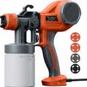 HVLP Electric Spray Gun Paint Sprayer, Orange