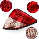 Huray Outer Tail Light for Honda HRV 2016 2017 2018 Taillight Assembly Brake Lamp Replacement HO2805109 Passenger Side (Right)