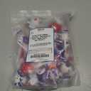 Patriotic Candy, Fruit Lollipops, Red White and Blue Candy - 35 Count (EXP 01/16/28)