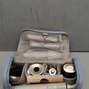 6-in-1 Hair Dryer Brush, Hair Styler with Automatic Curlers, 150,000 RPM High-Speed Negative Ionic Hair Dryer Fast Drying, Blow Dryer Brush for Curling/Volumizing/Straightening with Travel Bag, Gold