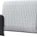 FullOcean Travel Pillow with Memory Foam, Portable and Compressible Camping Pillow with Washable Cover, Ergonomic Supportive for Sleeping, Ideal for Adults & Kids Travel, Hiking, Airplane, Car (Gray S)