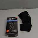 Soft Cotton Compression Socks for Women Men 20-30mmHg - Knee High Support for Circulation, Nurses, Pregnancy, Travel (Small-Medium, 3 Pairs - Black)