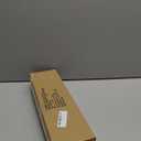 2 Pack Industrial Curtain Rods for Windows 48 to 84 Inches, Blackout Wrap Around Curtain Rod, for Indoor and Outdoor, 5/8 Inch Diameter, 35 to 75 Inches, Black