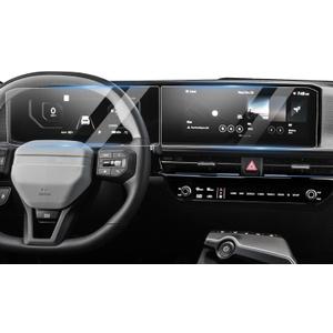 Karltys [Upgrade 2 Pack Screen Protector for [No Glare & Fingerprint] Tempered Glass Kia K4 2025 2026 12.3-Inch for Models (LX/LXS/EX/GT-Line/GT-Line Turbo)