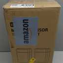 ELPHECO 2 Pack 3.5 Gallon Bathroom Garbage Can with Lid Motion Sensor Slim Garbage Can Bathroom Decor Waterproof Smart Small Garbage Bin for Kitchen, Office, Bedroom, Living Room, Toilet (Black)