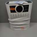 Air Purifiers for Home Large Room, Cover Up to 2400 Ft with True HEPA Filter, Smart Mode, PM2.5 Air Quality Display, 22dB Sleep Mode, Aromatherapy with 2X-Purification & 360Air Outlet, HAP603, White