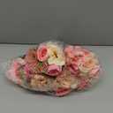 XunYee 6 Pcs 35.4 ft Flower Garlands Artificial Wildflower Vines Floral Hanging Backdrop Fake Flower Garlands Faux Silk Wildflower Vine for Wedding Bridal Shower Home Garden Wall Arch Decor(Pastel)