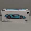 1:24 Scale Officially Licensed RC Lamborghini Sián FKP 37, Blue Lambo Sport Racing Hobby Toy Car Model Vehicle for Boys Girls and Adults Gift