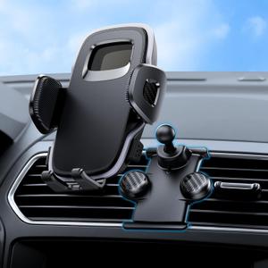 ELOHEI Phone Holder for Ford Explorer with Custom Base, Specifically Design Car Phone Mount for Explorer 2015 2016 2017 2018 2019 Car Accessories (HE05)