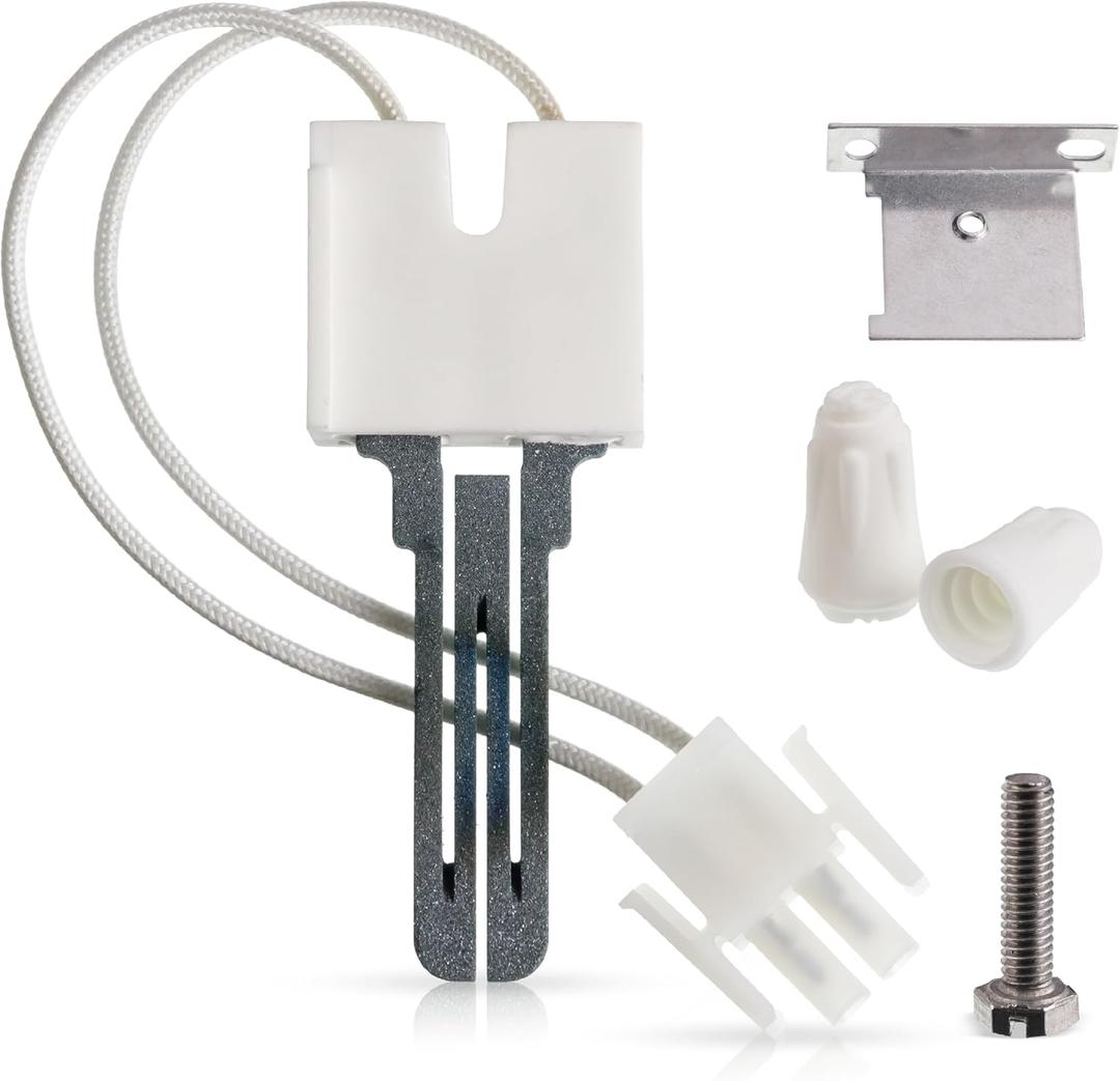 BlueStars B1401018 Furnace Igniter Hot Surface Ignitor - Compatible with Goodman Amana Janitrol Furnace - Replaces B1401018S B1401015 025-32625-000 IG418 271NM 62-22868-93