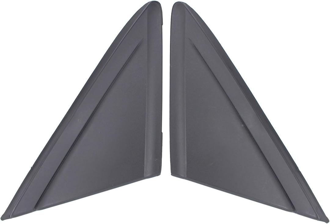 ApplianPar 2Pcs Front Driver and Passenger Side Rearview Triangle Molding Cover for Escape 2013-2019