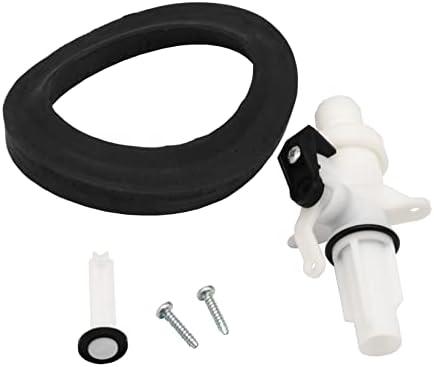 Fundyliue 13168 RV Toilet Water Valve Kit Replacement for Aqua Magic IV Toilets High and Low Models