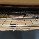 Sink Bottom Grid 27-1/2" x 14-1/4", Centered Drain with Corner Radius 3-1/2",Sink Rack for Bottom of Sink Grid Accessoriesfor Single Bowl Sinks