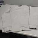 Haloumoning Boys Geometric Texture Sweatshirts Fashion Crewneck Long Sleeve Pullover Shirts 5-14 Years (Grey)