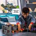 Schleich Eldrador Creatures - 71 PC BattleCave Arena Lava Vs. Shadow Playset - Interactive Lava Bull and Shadow Hound Set - Animal Monster Figurines for Boys and Girls - Toys for Kids Ages 7+ | 42673