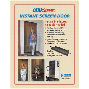 Phifer Magnetic Door Quickscreen Fits Door Height 78"-80"