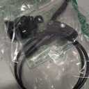 Cyclon MTB Hydraulic Disc Brakes Set, Black/Red Aluminum Alloy Hydraulic Brakes for Mountain Bike Left Front 1000mm Right Rear 1700mm Hydraulic Bicycle Brakes with is/PM Adapter Fit 160mm Rotor