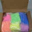 24 Packs Gift Bouncy Ball Kit with Cards for Kids Magic Bouncing Ball STEM Science Experiment Craft Party Favors School Classroom Gifts Exchange for Boys and Girls