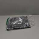 Silicone Pet Feeding Mat with Raised Edge for Food and Water, Dog Bowl Mats, Cat Bowls Placemat with High Lip for Floor Waterproof, Rubber Tray for Cats and Dogs 22 x 14 x0.8 Black