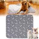 Puppy Pads with pheromones, 2026 Upgraded Washable Puppy Pads for Dogs & Cats, Pee Pad - Leak & Odor Waterproof, Non-Slip Base, Easy to Clean & Reusable (Grey, M: 27.6" 31.5") 