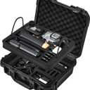 Hard Case Organizer For Gopro Hero 13/12/11/10/9/8 Media Mod/Volta/Protective Housing/Chest Mount Creator Edition Accessories Waterproof Travel Storage Carrying Case 12.4 * 4.7 * 10.4inch