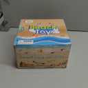 RACPNEL Collapsible Beach Toys for Kids, 3 Pack Foldable Sand Buckets and Shovels Set with Mesh Bag, Silicone Pails for Beach Travel Essentials, Easter Egg Hunt, Sand Toys Molds for Kids and Toddlers