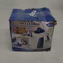 Steam Cleaner, Pressurized Handheld Multi-Surface Natural Steam Cleaner with 12 PCS Accessories & Safety Lock, 350ML Large Capacity, Steamer for Car, Home, Upholstery, Kitchen, Window, Grime, Grease (Blue and White)