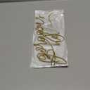 Hicarer Hello Gorgeous Metal Wall Art Decor Minimalist Decoration Metal Hello Gorgeous Decorative Sign for Living Room Office Bedroom Hotel Home Wall Decoration(Gold, Classic Style)