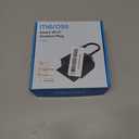 Outdoor Smart Plug, meross Outdoor Wi-Fi Outlet with 3 Independent Sockets Compatible with Apple Homekit, Alexa and SmartThings, Voice & Remote Control, Timer, 2.4 GHz only,Black