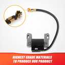 RANSOTO 592846 Ignition Coil Pack Compatible with 401000 405000 407000, Intek V-Twin 18-22HP Engine, Replaces 799651 691060 401577, 2Pcs