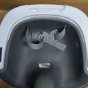 Ingenuity Baby Base 2-in-1 Booster Feeding and Floor Seat with Self-Storing Tray - Slate