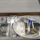 Automatic Spin Down Sediment Filters 40 Micron, Touch-Screen Auto Flushing and Drainage, 360Rotatable Head, Reusable Whole House Water Filter, 1" MNPT + 3/4" FNPT, Gray