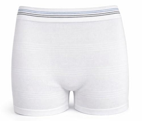 Reusable Seamless Mesh Underwear – Latex-Free Unisex Incontinence & Postpartum Support Pants for Holding Pads & Liners – Hospital, Maternity & Recovery (Pack of 5) (Small/Medium)