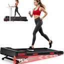 Walking Pad Treadmill, Walking Pad with 14% Auto Incline, 400LBS Weight Capacity Walking Pad Under Desk, 4-in-1 Treadmills for Home with App Compatible & Powerful 3.5HP Brushless Drive, LED Display