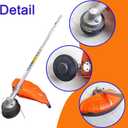 Combo brushcutter Attachment/Sring Trimmer Attachment Compatible with KM 55 RC-E KM 56 RC-E KM85 R KM 94 RC-E KM 111R Brush Cutters 41802000687