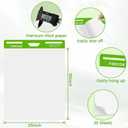 YEECOK Super Sticky Easel Pad, 25 x 30 Inches, 10 Pads, 30 Sheets/Pad