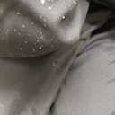 CozyLux California King Comforter Set Navy Blue, 3 Pieces Cal King Solid Breathable Quilted Bedding Sets All Seasons, Luxury Soft Lightweight Bed Set with Down Alternative Comforter and 2 Pillowcases