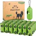 Dog Poop Bags Rolls: Large and Leak Proof Poop Bag with Dispenser for Dogs, 27 Rolls 540 Counts Poop Bags - Scented