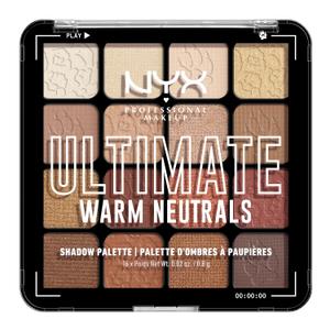 NYX PROFESSIONAL MAKEUP, Ultimate Shadow Palette, Eyeshadow Palette - Warm Neutrals (1 Ounce (Pack of 1)