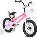 JOYSTAR Pluto 12 14 16 18 20 Inch Kids Bike with Light Up Training Wheels, Kids' Bicycle for Boys Girls Age 3-12 Years, Children Bikes, Multiple Colors