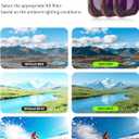 PL Polarizing Filter for Insta360 Ace Pro2, Circular Polarizer Lens Eliminates Glare & Reflections, Enhances Color Saturation for Water & Sky, HD Multi-Coated Glass