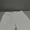 IZOD Men's Classic Saltwater 9.5" Flat Front Chino Short,White, 30
