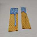 YETTASBIN Ice Cream Cone 1 Pair UV Sun Protection Arm Sleeves for Men Women Teenager, Tattoo Cover Up, Cooling Sports Compression Arm Sleeve for Basketball Football Golf