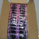 72 Pack 12 Color Neon Sunglasses Party Favors Bulk,80’s Retro Style Perfect Colorful Novelty Sun glasses Set for Birthday Party Supplies,Beach,Pool Party Favors,Goody Bag Favors for Kids Adults
