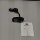 Nulaxy KM18 Bluetooth 5.4 Car Adapter with 1.44" Clear Display & Flexible Gooseneck - FM Radio Transmitter & Bluetooth Receiver for Hands-Free Calls, Wireless Music via BT/FM/AUX/TF, USB Car Charger (Black)