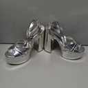 Onlymaker Platform Heels for Women Ankle Strap Chunky High Heel Sandals. size 8